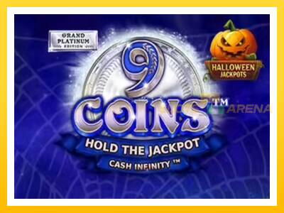 Maszyna do gier 9 Coins Grand Platinum Edition Halloween Jackpot z prawdziwymi zakładami