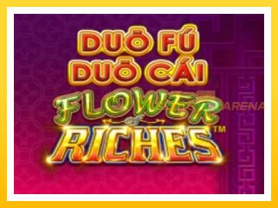 Maszyna do gier Duo Fu Duo Cai Flower Riches z prawdziwymi zakładami