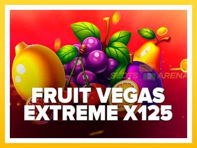 Maszyna do gier Fruit Vegas Extreme x125 z prawdziwymi zakładami