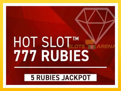 Maszyna do gier Hot Slot 777 Rubies Extremely Light z prawdziwymi zakładami