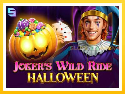 Maszyna do gier Jokers Wild Ride Halloween z prawdziwymi zakładami