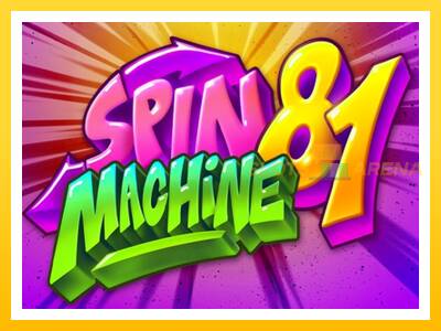 Maszyna do gier Spin Machine 81 z prawdziwymi zakładami